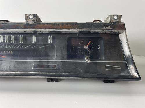 1966-1967 Chevelle El Camino Malibu Dash Instrument Cluster OEM Clock Chevy - Picture 4 of 13