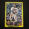 2023 Topps Chrome Logofractor Byron Buxton #28 Yellow Refractor 50/75 Twins