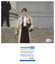 Lizzy Caplan ‘Zero Day’ Actress Signed 8x10 Photo 'Alexandra Mullen' ACOA