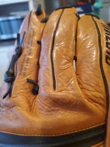 Mizuno Handschuh MVT 1253 Pro Modell Leder 12,5" RH Überwurf EUC - Bild 11 von 12
