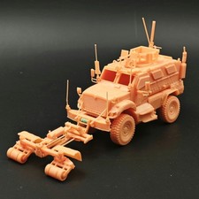 3D Printing 1/72 American Maxxpro Armored Vehicle Unpainted Model Kit