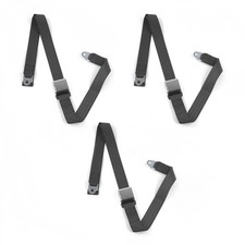 Amc Gremlin 1970 - 1979 Airplane 2pt Charcoal Lap Bucket Seat Belt Kit - 2 Belts Amc Gremlin 1970 - 1979 Airplane 2pt Charcoal Lap Bucket Seat Belt Kit - 2 Belts