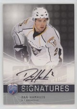 2008-09 Upper Deck Be a Player Signatures Dan Hamhuis #S-DH Auto 05u8