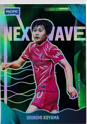 2025 Parkside NWSL Pacific NEXT WAVE #19 Shinomi Koyama North Carolina 25/99