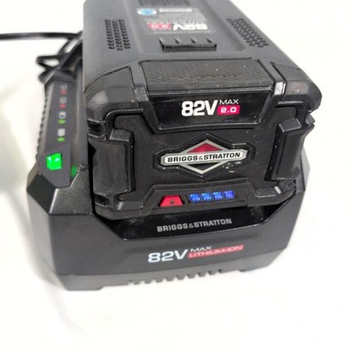 Briggs & Stratton Snapper XD 82V Rapid Lithium Ion Battery And Charger BSRC82