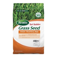 Scotts Turf Builder Grass Seed High Traffic Mix - Grass Seed Plus Lawn Fertilize