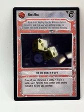 1995 Star Wars CCG: Premiere Han's Dice