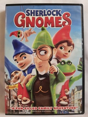 Sherlock Gnomes (DVD 2018) Great Condition Fast Shipping Animated Movie PG