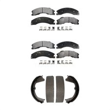 Transit Auto KFN-100679 4-Wheel Set Brake Pad Sets Front & Rear for Chevy GMC