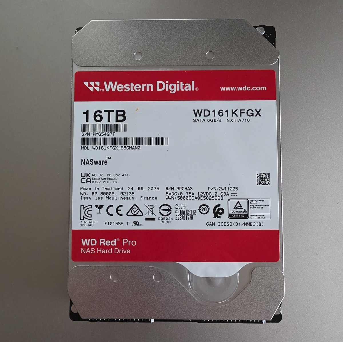 WD Red Pro 3.5