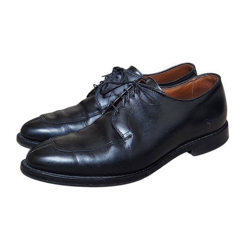 Scarpe da lavoro Allen Edmonds nere Delray punta divisa derby eleganti uomo 7,5 - Foto 2 di 8