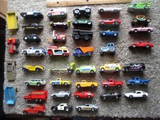 Lot of 42 Vintage 1970s Diecast Cars Mix of H...