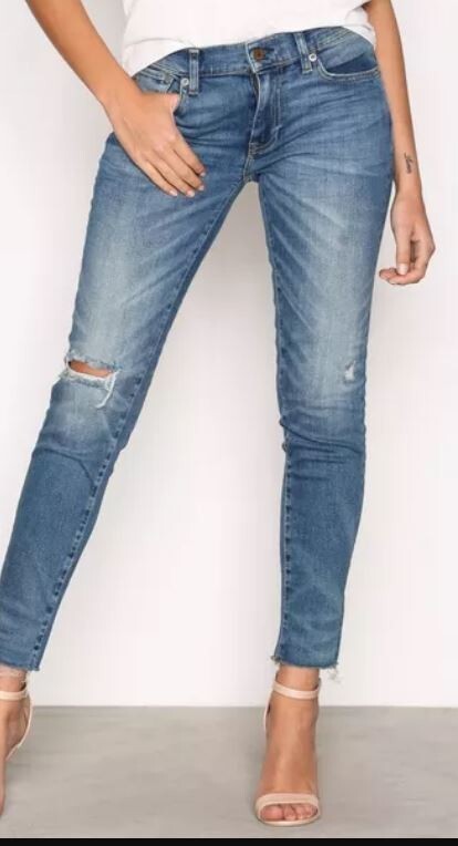 Джинсы-скинни Polo Ralph Lauren Tompkins, светло-голубые, 28