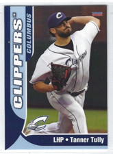 2022 Columbus Clippers (Triple A-Cleveland Guardians) Tanner Tully