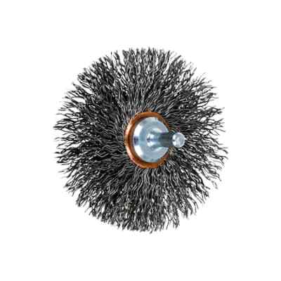 Pferd 82901 3 Crimped Wire Wheel Brush - .020 CS Wire, 1/4 Shank