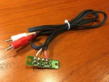 Sony PS-LX22 Turntable Parts - RCA Leads w/ Circuit Board
