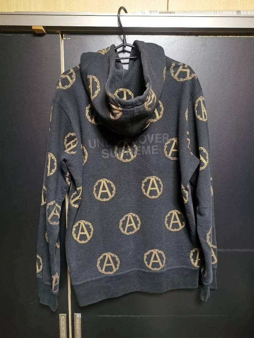 Supreme x Undercover Anarchy Hooded Sweatshirt Hoodie size M *USED