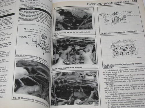 Nissan Truck Pick-up 1970-1988 Repair Manual Wiring Diagrams Pathfinder Datsun - Picture 7 of 7