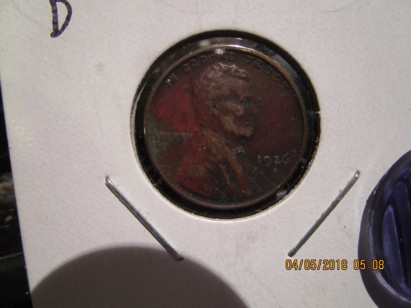 1926-D Lincoln Cent  XF 