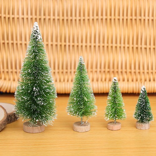Christmas Decor Artificial Plants Xmas Tree Decoration Small Pine Trees - Picture 2 of 15
