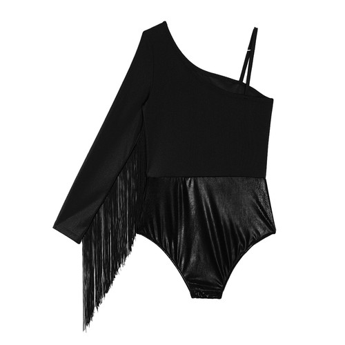 Kids Girls Unitard Performance Rompers Rhinestones Bodysuit Training Leotard - Picture 32 of 34