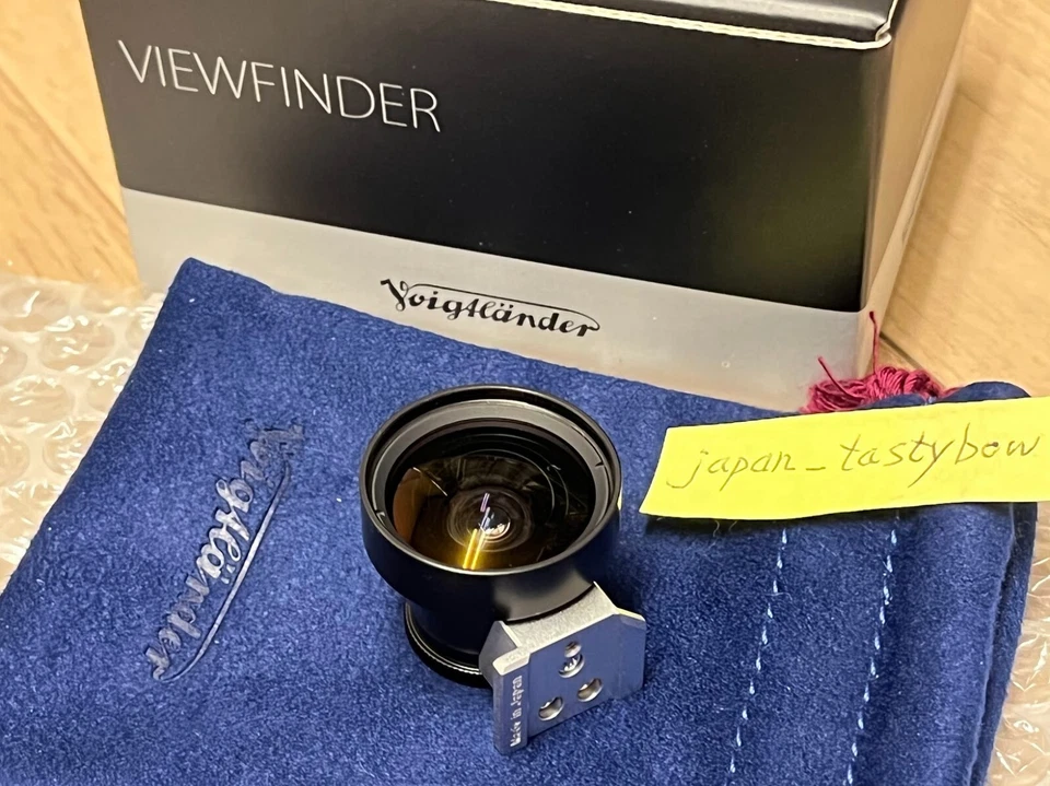 VOIGTLANDER 15mm Viewfinder M - Black Metal Cosina Made in Japan New - Image 2 of 4