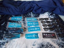 Prawdziwe okulary D 3D - kino 3D marka seria 10, seria 2009 do 2023...