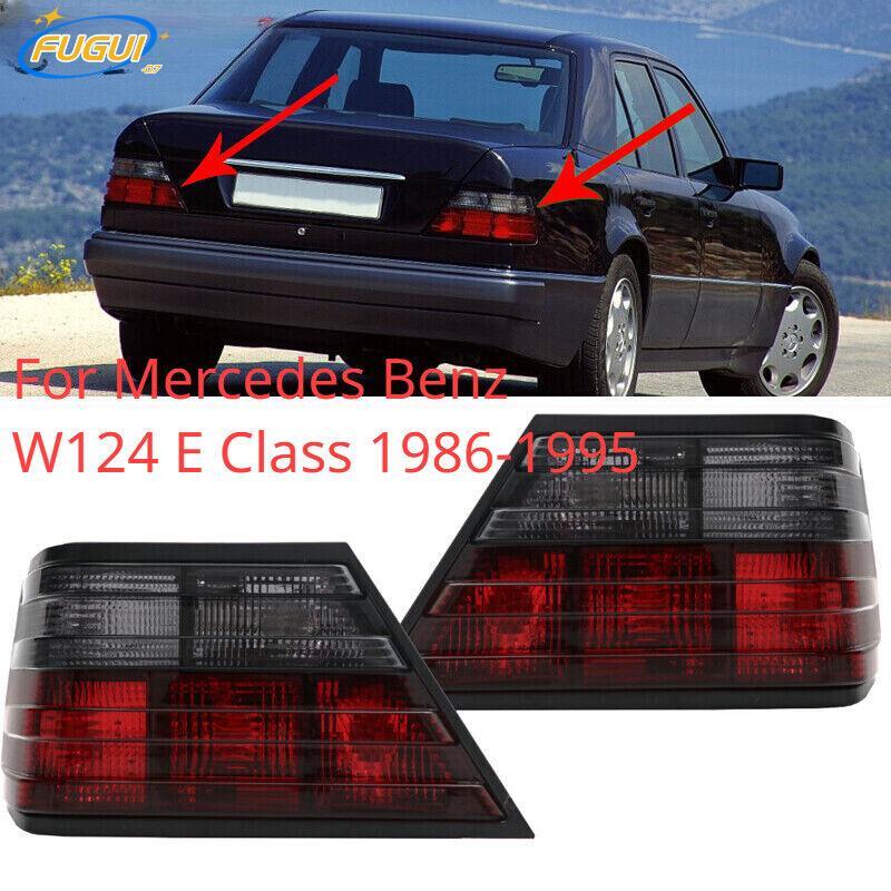 Pair Rear Tail Lights Brake Lamp For Mercedes Benz W124 E Class