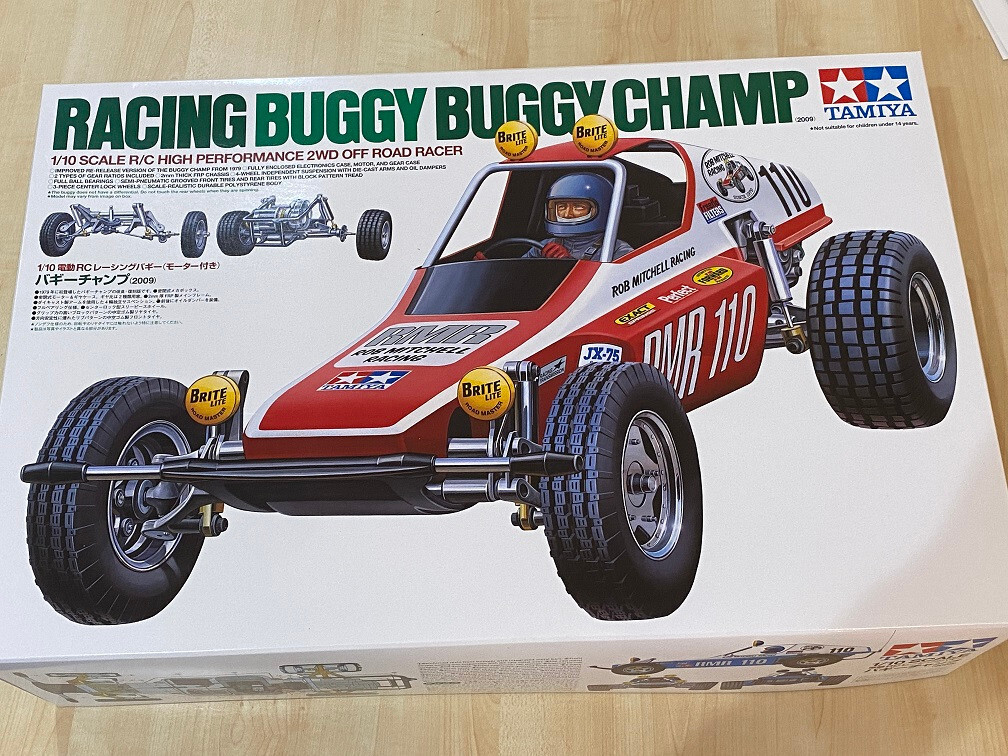 Tamiya Buggy Champ 1/10キット2009ボールデフ付き Tamiya 2009 Buggy Champ 1/10 Off-Road 2WD Buggy Kit