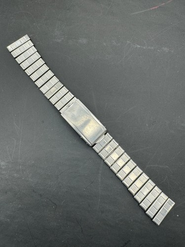 Vintage Gay Freres GF Edelstahl 1972 Uhrenarmband sehr selten ohne Endglieder - Bild 2 von 10