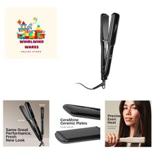 Smooth Ceramic Flat Iron, Adjustable Heat Settings, for Smoothing  Straight...