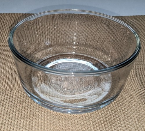 VTG PYREX #7200 2 CUPS 470ML CLEAR GLASS STORAGE BOWL (no Lid) - Picture 2 of 5