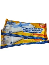 Scrub BUDDIES Wet Sweeper Quilted 10" X 8" Cloth Refills Value Pack 10 Pcs 2 Pck