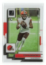 DESHAUN WATSON #12 2022 PANINI CLEARLY DONRUSS BROWNS
