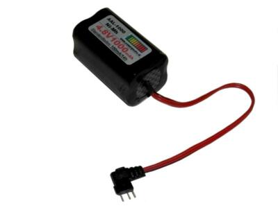 Empfängerakku für ältere Futaba/robbe Anlage mit alte robbe Stecker 4.8V1000mAh