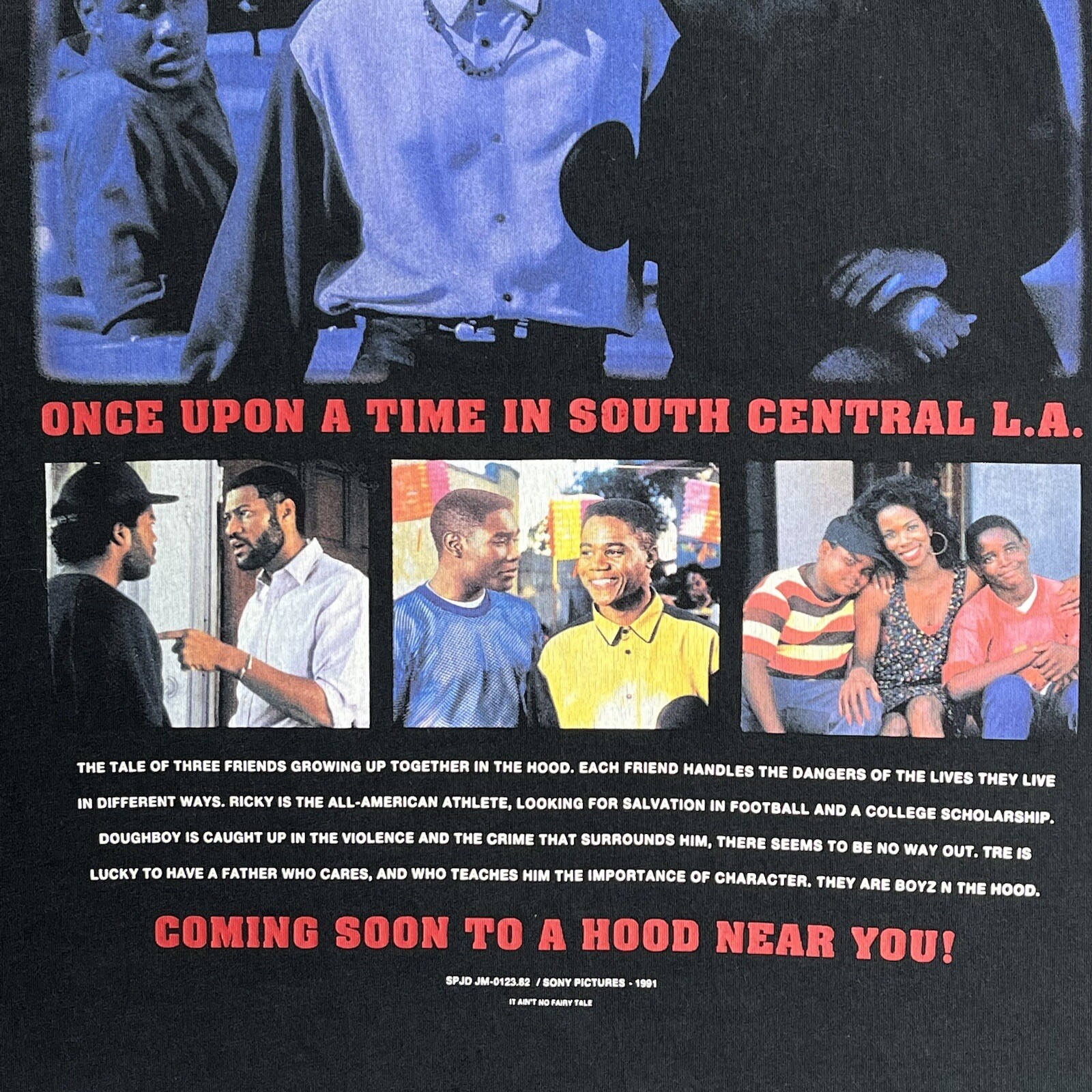 Shoe Palace Boyz In The Hood Once Upon A Time Short Sleeve T-shirt Mens Large thumbnail 4