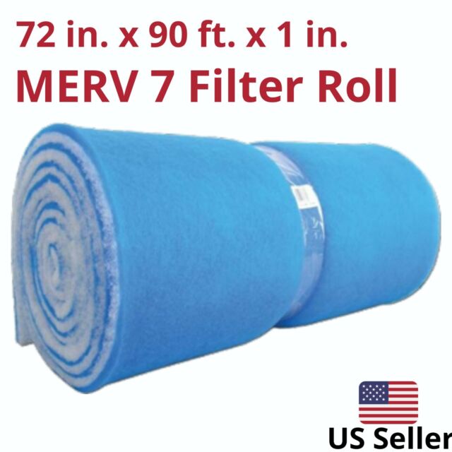 Air Filter Roll MERV 7 Air HANDLER 2GGH6 72 X 90 Ft X 1 Polyester air-filter-roll-merv-7-air-handler-2ggh6-72-x-90-ft-x-1-polyester
