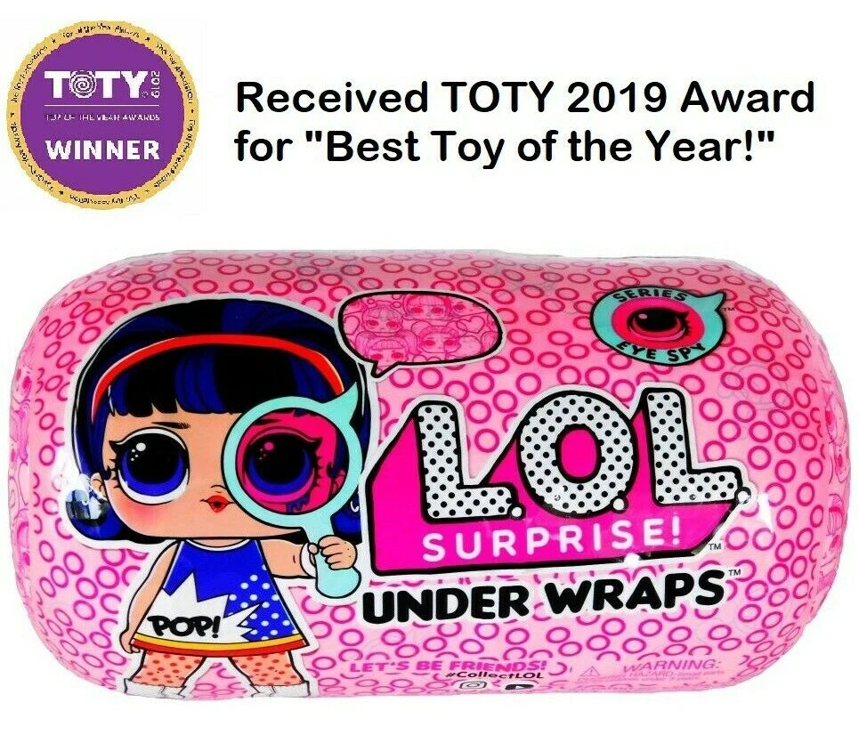 LOL SURPRISE Eye Spy Series 4 UNDER WRAPS Big Sisters Doll