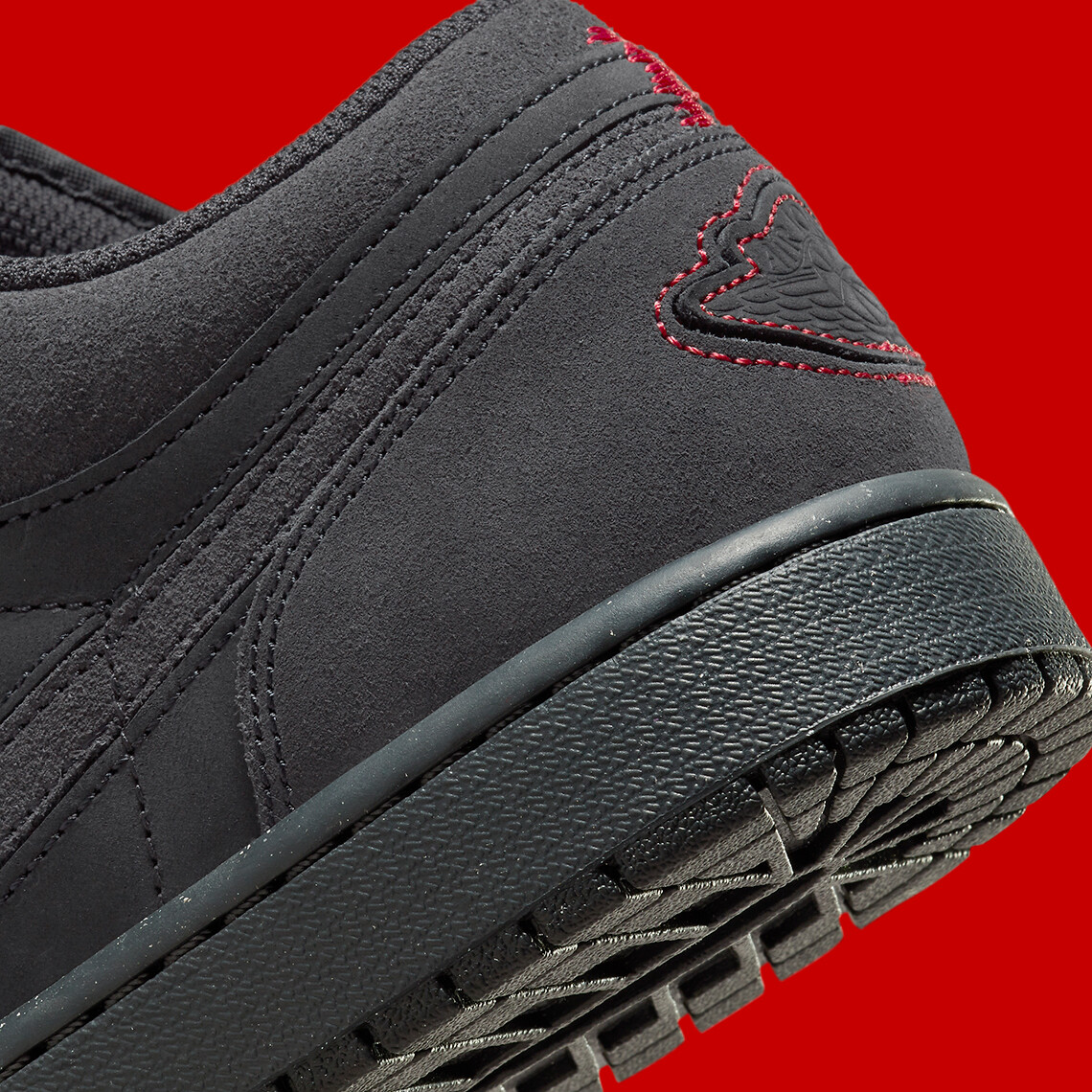 Nike Air Jordan 1 Low SE Craft Dark Smoke Grey Varsity Red