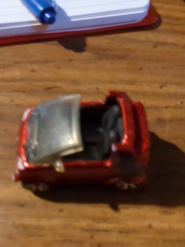 MATCHBOX SMART CABRIO Metro Rides #29 RARE Car Red 2008 Die Cast - Picture 5 of 6