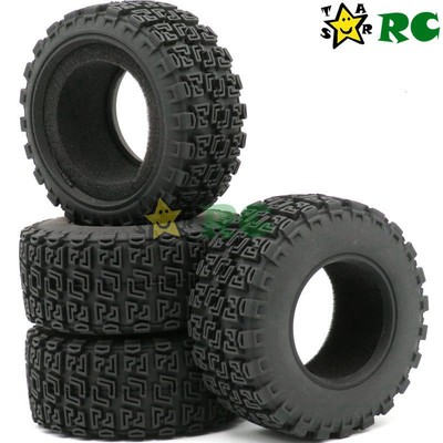 4pcs RC 1//10 short course tires tyre 2.2 3.0in for Traxxas Pro-Line Racing Car