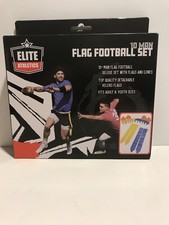 Elite Athletics Flag Football 10 Person Set W/Cones Adult/Youth *New In Box*