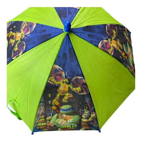 TEEMAGE MUTANT NINJA TURTLES umbrella Molded Umbrella for Kids (GREEN) - Picture 5 of 8