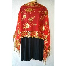 Stola sciarpa foulard Bollywood indiano pareo Dupatta Anarkali Sari Salwar Kameez