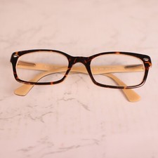 Ray-Ban Eyeglasses Sunglasses RB 5150 5239 50 19 135 MM Black Tan Frames Only
