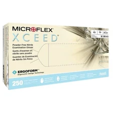 *250-Gloves* Microflex XCEED Powder-Free Nitrile Medical X-Small XC-310-XS