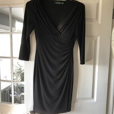 Lauren by Ralph Lauren Stunning Black Dress Sz 4