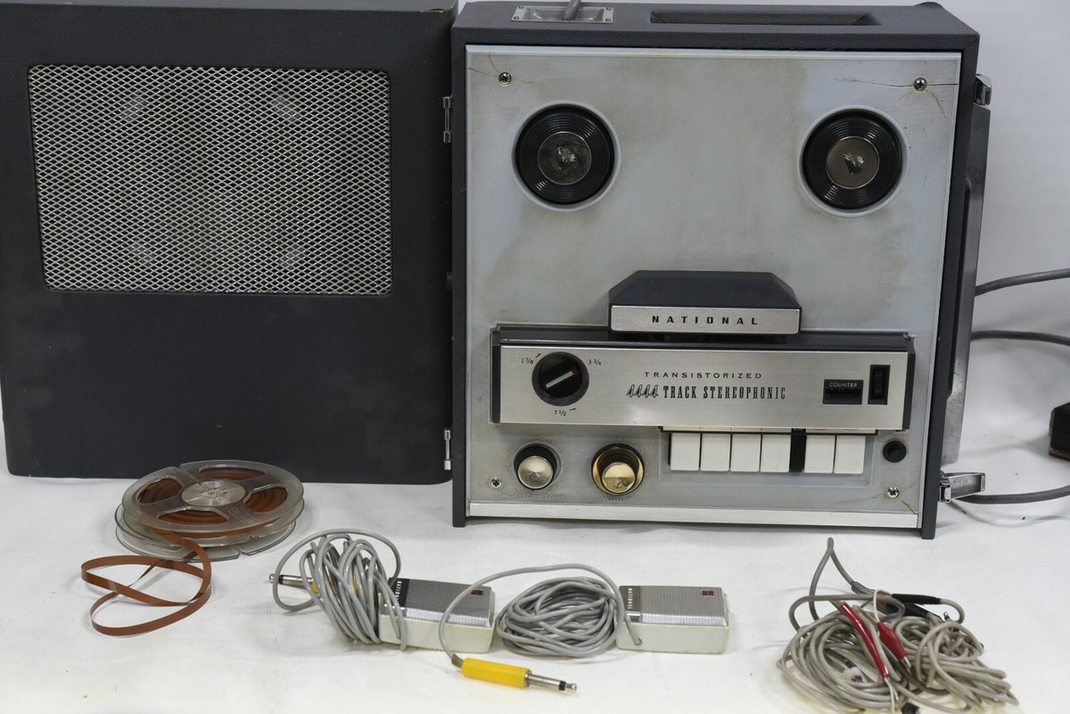 National RS-750 Reel to Reel 4 Track Stereo Tape Recorder