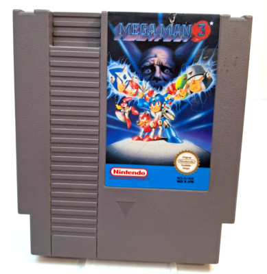 Mega Man 3 Sur NES – Version PAL, Jeu Complet