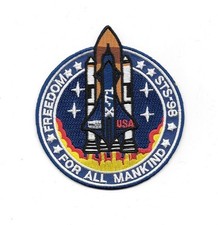 Armageddon Movie Freedom STS-98, X-71 3" Embroidered PATCH